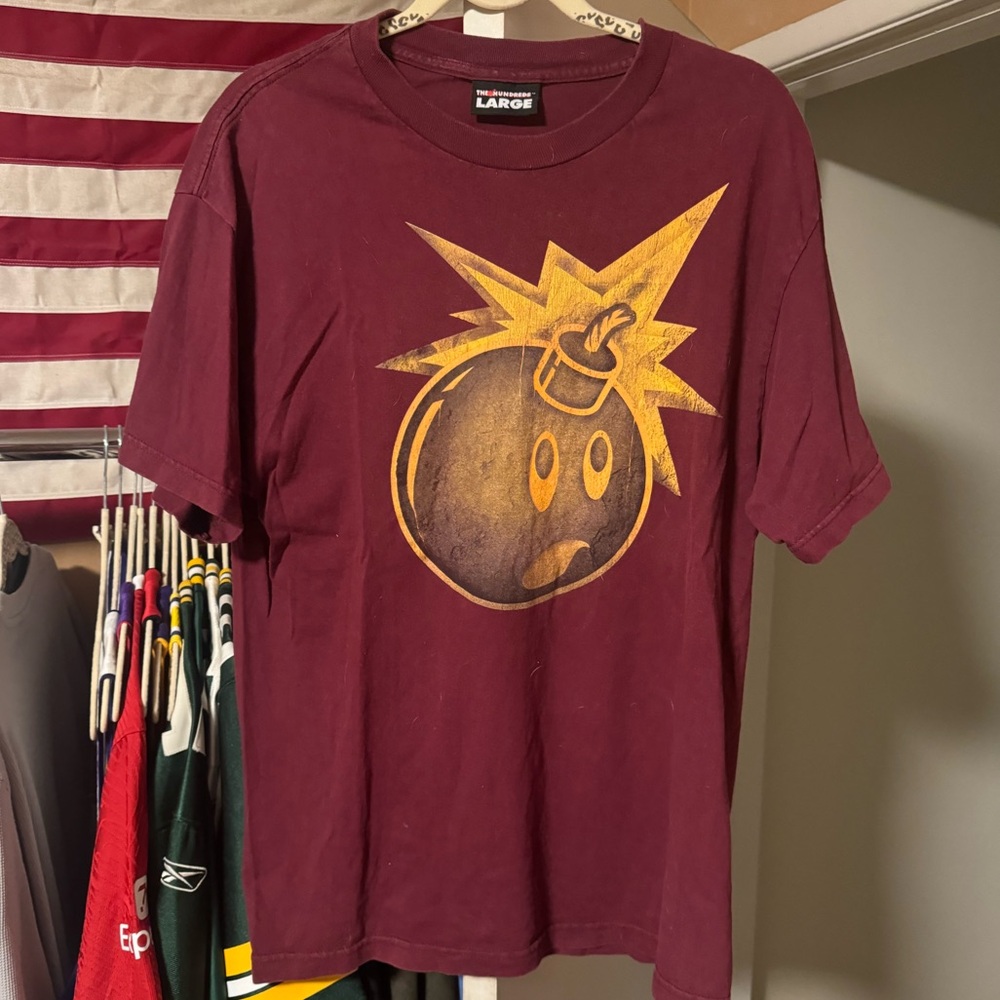 The Hundreds Maroon Graphic T-Shirt Large
